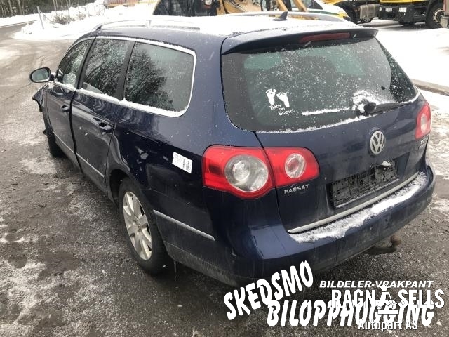 VW Passat 2005-2010 (B6) (B6), Motorkode: BMP, Girkassekode: JLR