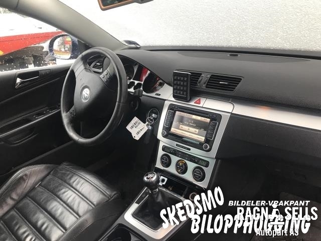 VW Passat 2005-2010 (B6) (B6), Motorkode: BMP, Girkassekode: JLR