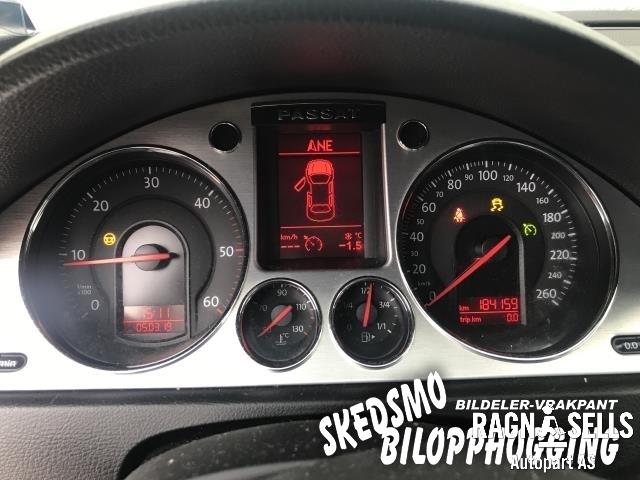 VW Passat 2005-2010 (B6) (B6), Motorkode: BMP, Girkassekode: JLR