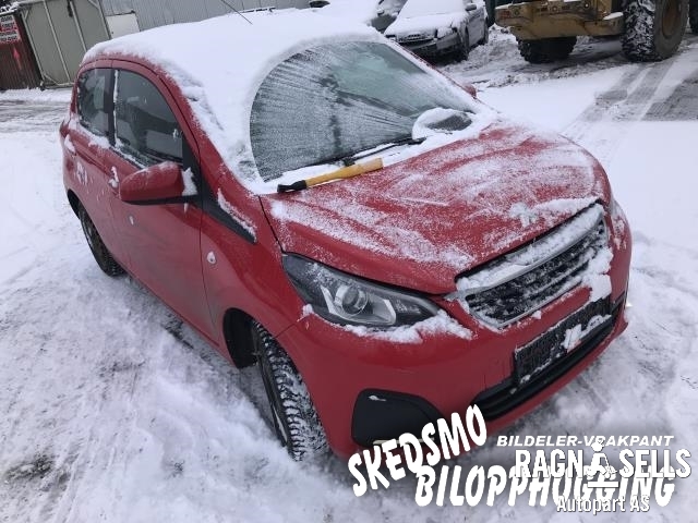 Peugeot 108 2014-->> , Motorkode: 1KR-FE, Girkassekode: 1611551980
