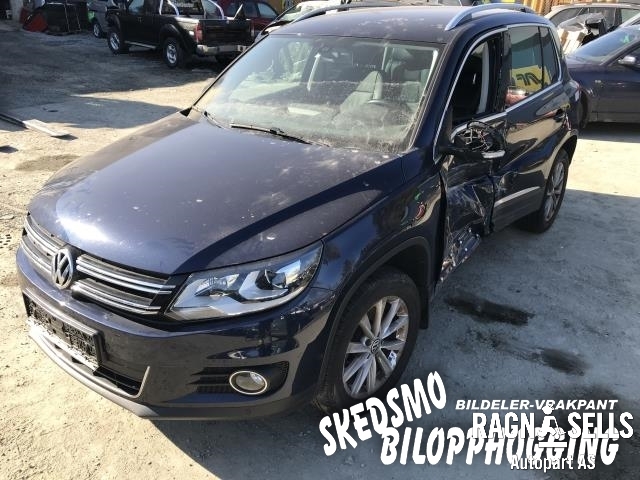 VW Tiguan 2011-2016 (Type I, Fase 2) , Motorkode: CFFB, Girkassekode: MYG