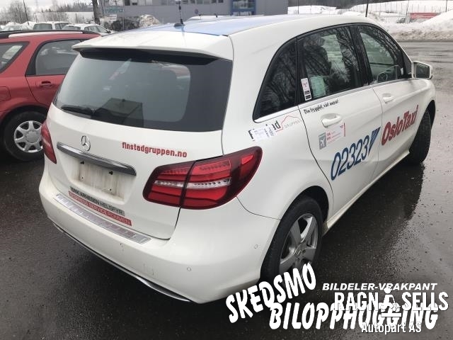 Mercedes B-Klasse 2011-2018 (W246) (W246), Motorkode: OM607951, Girkassekode: 724020 00761406