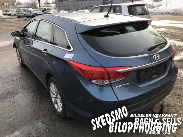 Hyundai i40 2012-2017 , Motorkode: D4FD, Girkassekode: TN02BU069102