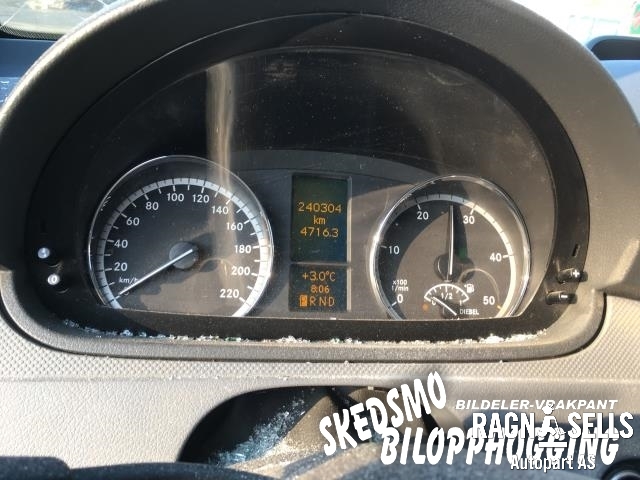 Mercedes Vito/Viano 2004-2010 (Fase 1) (W639) (W639), Motorkode: 646.982, Girkassekode: 72268207123767