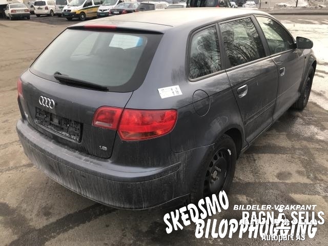 Audi A3 2003-2008 (Type II, Fase 1) , Motorkode: BSE, Girkassekode: JHT
