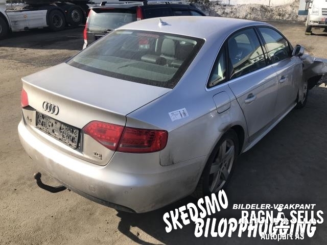Audi A4 2007-2014 (Type IV) (B8) (B8), Motorkode: CAGA, Girkassekode: LRV