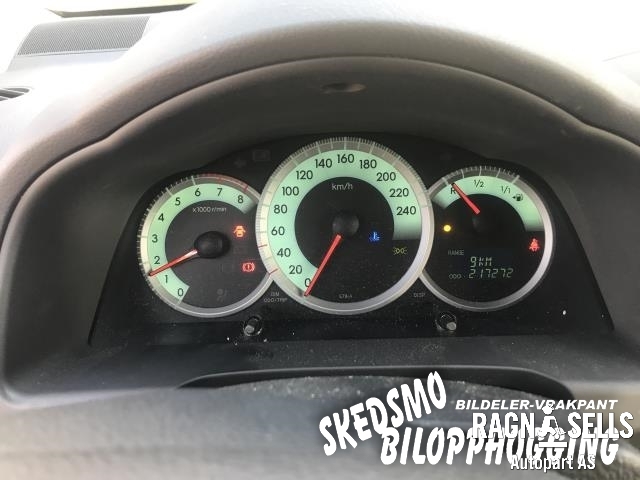 Toyota Verso 2004-2009 (Type II) , Motorkode: 1ZZ-FE     190000D191, Girkassekode: 303000F010