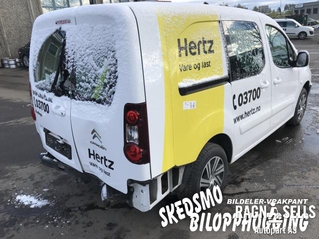 Citroën Berlingo 2015-2019 (Type II, Fase 2) , Motorkode: BHY (DV6FD), Girkassekode: MC