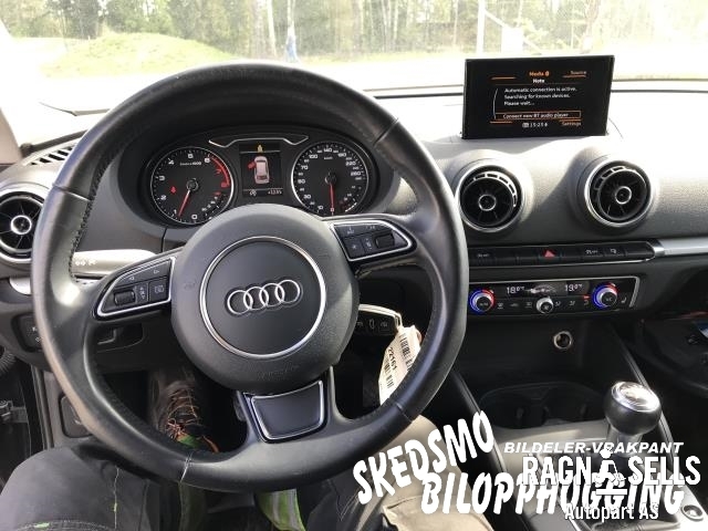 Audi A3 2012-2016 (Type III, Fase 1) , Motorkode: CYVB, Girkassekode: PRL