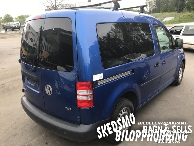 VW Caddy 2010-2015 (Type III, Fase 2) , Motorkode: CAYD, Girkassekode: LZY