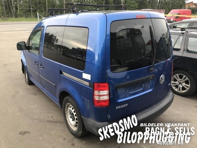 VW Caddy 2010-2015 (Type III, Fase 2) , Motorkode: CAYD, Girkassekode: LZY