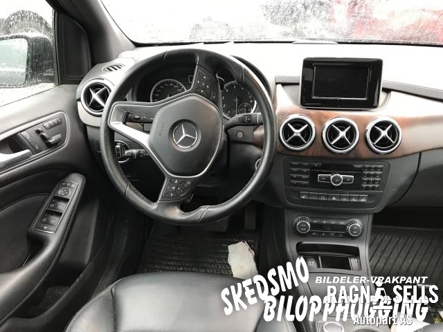 Mercedes B-Klasse 2011-2018 (W246) (W246), Motorkode: 270910, Girkassekode: 72400200009645