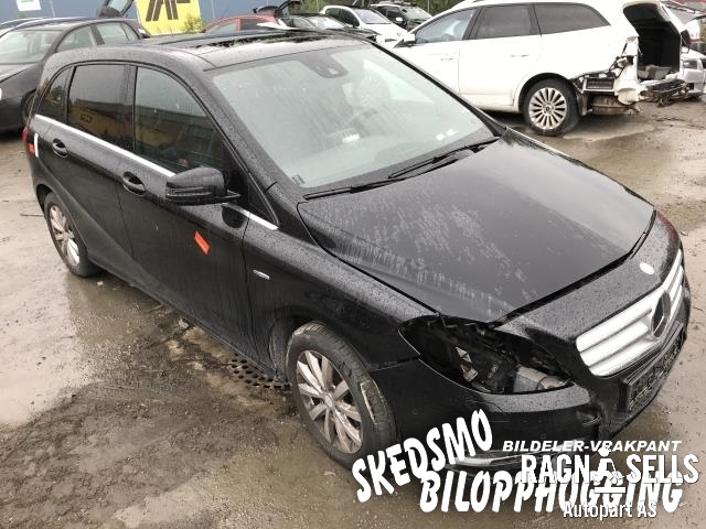 Mercedes B-Klasse 2011-2018 (W246) (W246), Motorkode: 270910, Girkassekode: 72400200009645