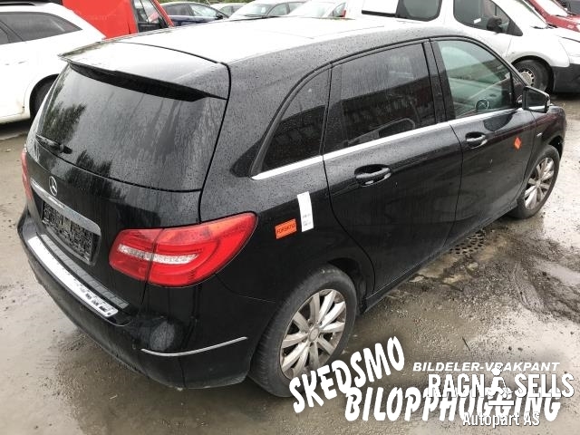Mercedes B-Klasse 2011-2018 (W246) (W246), Motorkode: 270910, Girkassekode: 72400200009645