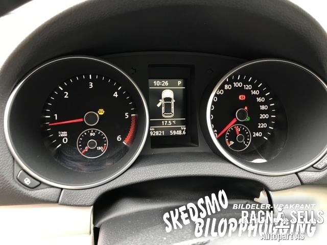 VW Golf V, STV 2007-2010 (JETTA) (JETTA), Motorkode: CAY, Girkassekode: MGN