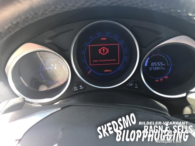 Citroën DS4 2011-2017 , Motorkode: 9H05, Girkassekode: SST
