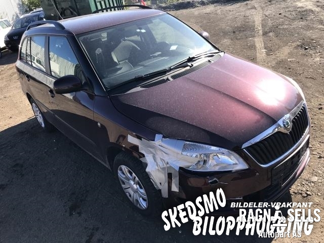 Škoda Fabia 2010-2014 (Type II, Fase 2) , Motorkode: CAYB, Girkassekode: KFK