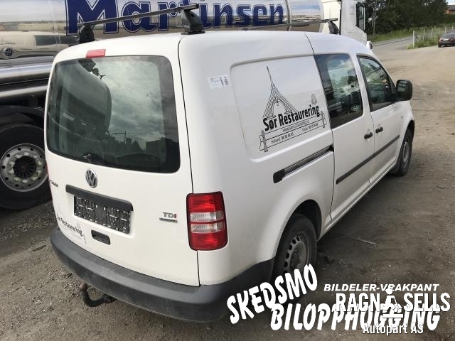 VW Caddy 2010-2015 (Type III, Fase 2) , Motorkode: CAYD, Girkassekode: MLS