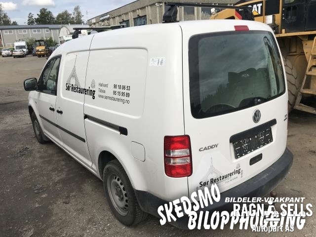 VW Caddy 2010-2015 (Type III, Fase 2) , Motorkode: CAYD, Girkassekode: MLS