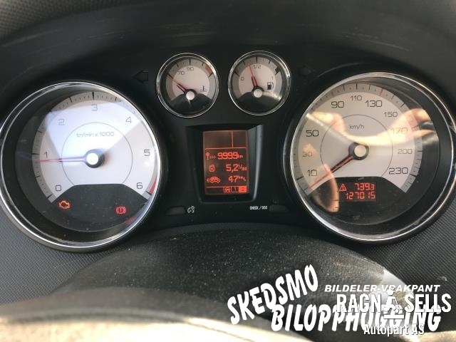 Peugeot 308 2007-2011 (Type I, Fase 1) , Motorkode: 9HZ, Girkassekode: MC
