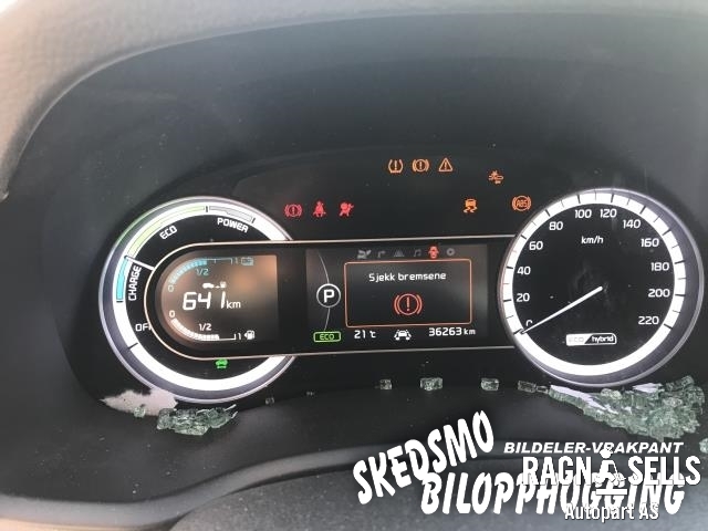 Kia Niro 2016-2021 , Motorkode: G4LEGS128499, Girkassekode: D85K