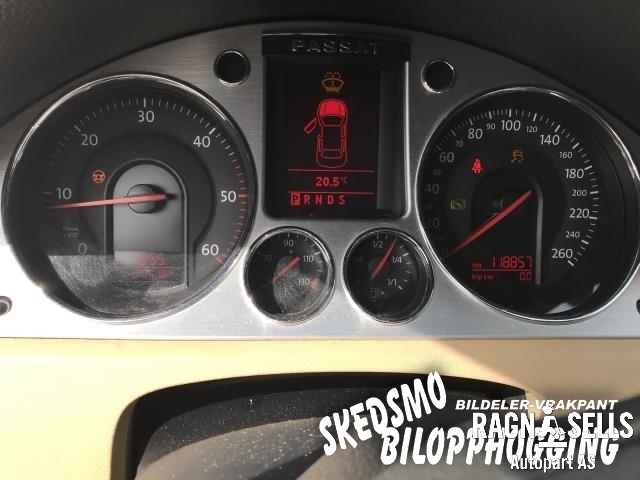 VW Passat 2005-2010 (B6) (B6), Motorkode: BKP, Girkassekode: JPJ