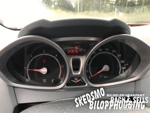 Ford Fiesta 2008-2012 (Type VI, Fase 1) , Motorkode: F6JD, Girkassekode: B5/IB5