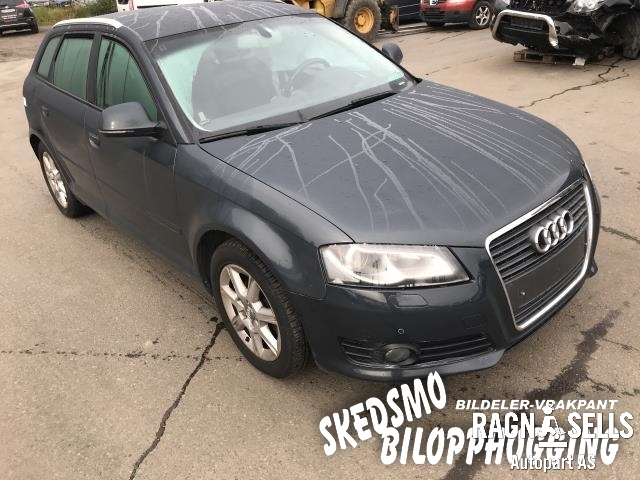 Audi A3 2009-2012 (Type II, Fase 2) , Motorkode: CAXC, Girkassekode: LWZ
