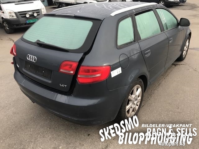Audi A3 2009-2012 (Type II, Fase 2) , Motorkode: CAXC, Girkassekode: LWZ