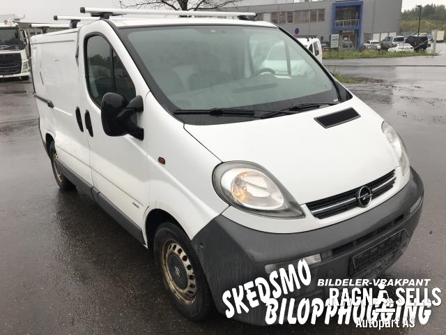 Opel Vivaro A 2001-2006 , Motorkode: F9QU7, Girkassekode: 93161347