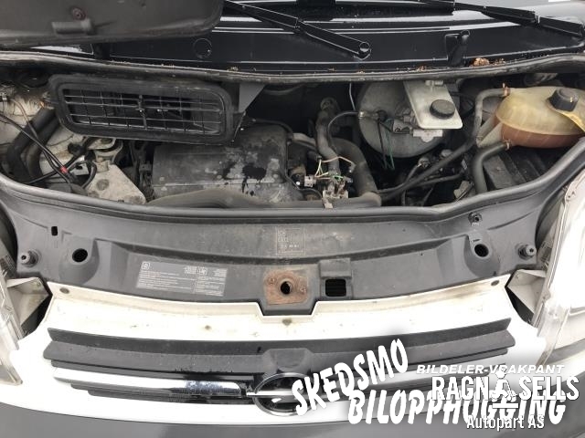 Opel Vivaro A 2001-2006 , Motorkode: F9QU7, Girkassekode: 93161347