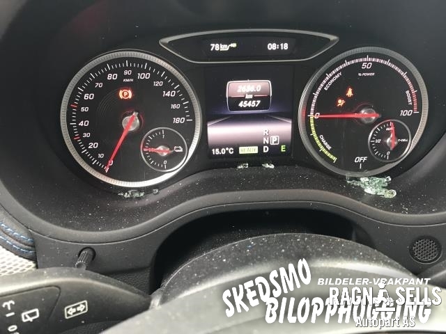 Mercedes B-Klasse 2011-2018 (W246) (W246), Motorkode: EM0004, Girkassekode: 
