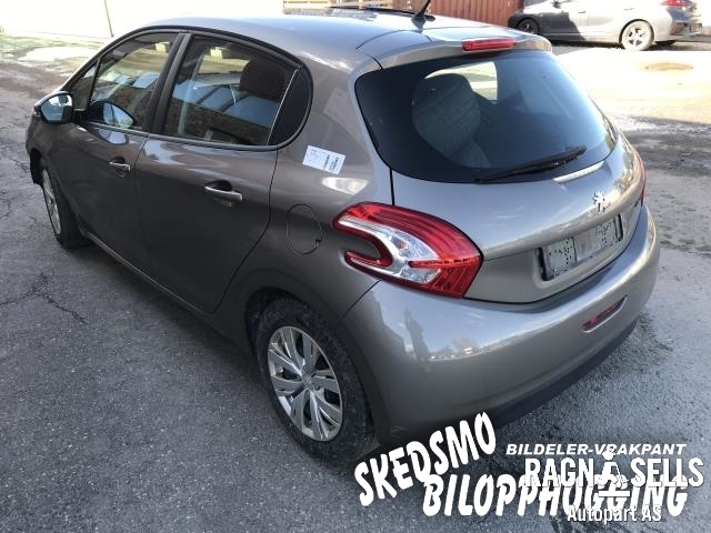 Peugeot 208 2012-2019 (Type I) , Motorkode: 8HR, Girkassekode: MA