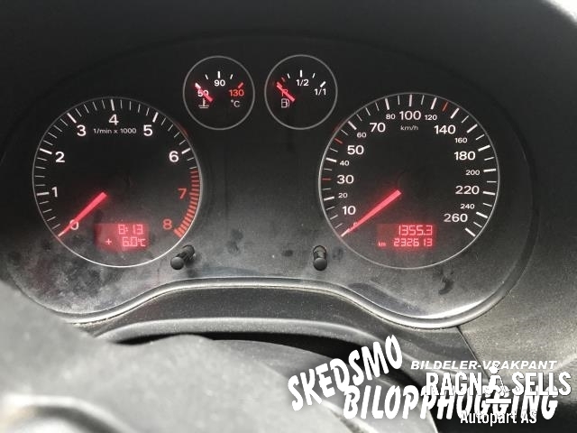 Audi A3 2003-2008 (Type II, Fase 1) , Motorkode: BSE, Girkassekode: FVH