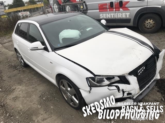 Audi A3 2009-2012 (Type II, Fase 2) , Motorkode: CBAB, Girkassekode: KQC