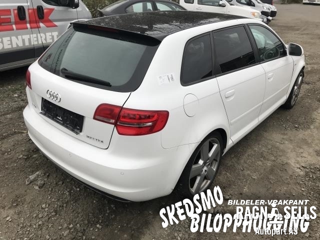 Audi A3 2009-2012 (Type II, Fase 2) , Motorkode: CBAB, Girkassekode: KQC