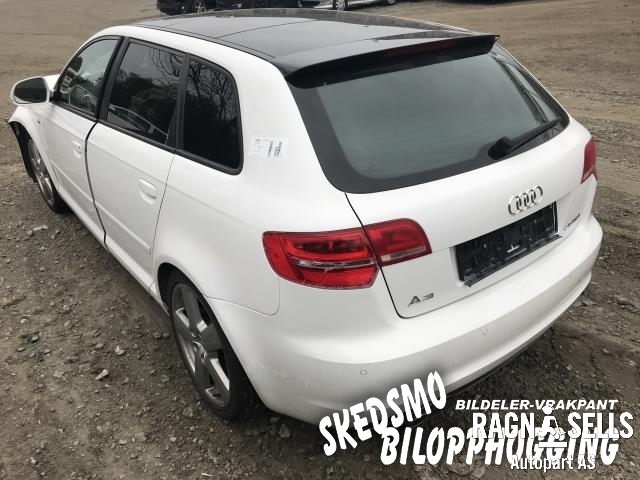 Audi A3 2009-2012 (Type II, Fase 2) , Motorkode: CBAB, Girkassekode: KQC