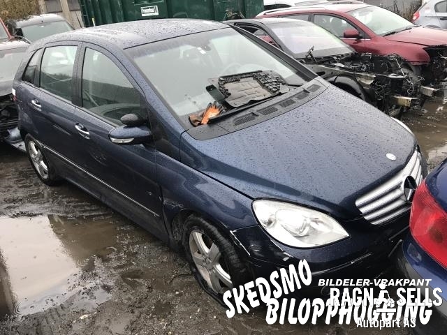 Mercedes B-Klasse 2005-2008 (Fase 1) (W245) (W245), Motorkode: 640940, Girkassekode: 72280000209884