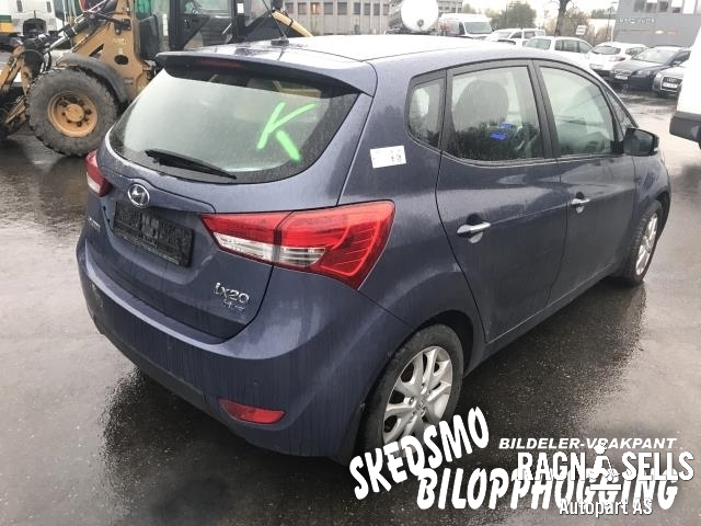 Hyundai Ix20 2010-2017 , Motorkode: D4FC, Girkassekode: ZH54