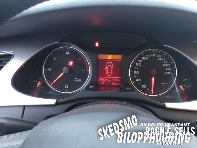 Audi A4 2007-2014 (Type IV) (B8) (B8), Motorkode: CAGA, Girkassekode: KSR