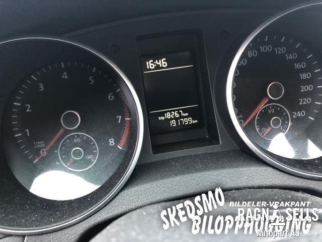 VW Golf VI 2008-2012 , Motorkode: CGG, Girkassekode: