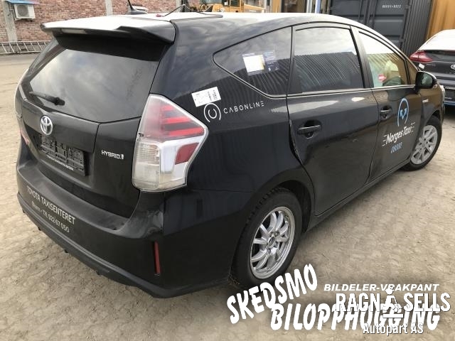 Toyota Prius +7 2012-2020 (Type III) (stasjonsvogn) (stasjonsvogn), Motorkode: 2ZR-FXE, Girkassekode: 3090047130