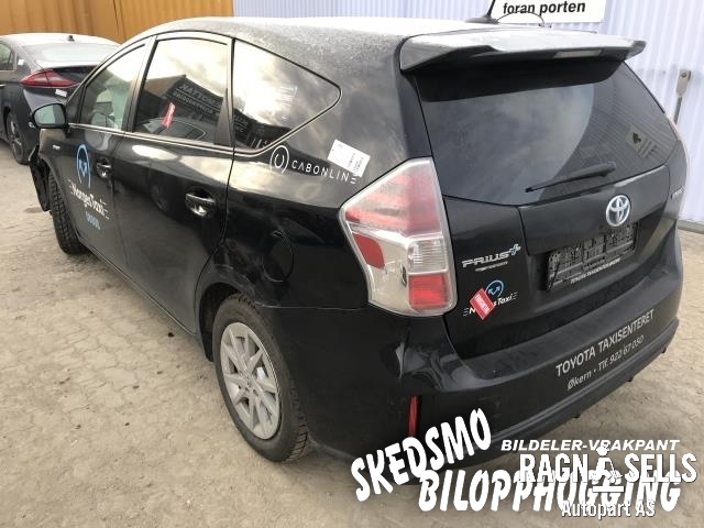 Toyota Prius +7 2012-2020 (Type III) (stasjonsvogn) (stasjonsvogn), Motorkode: 2ZR-FXE, Girkassekode: 3090047130