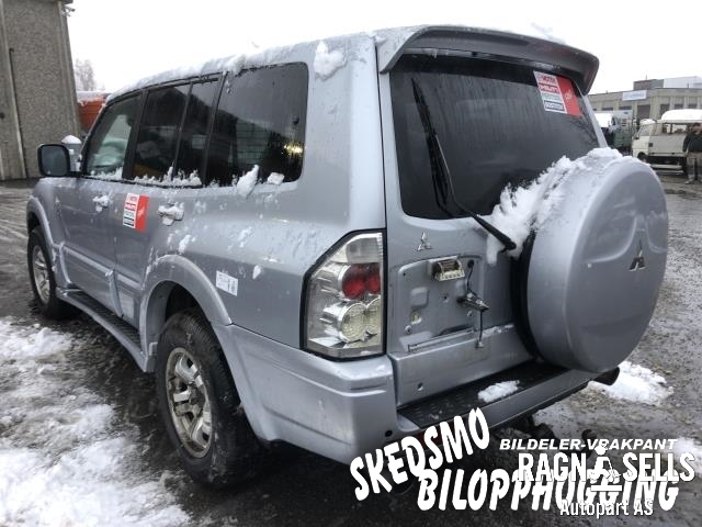 Mitsubishi Pajero 2000-2006 (Type III) , Motorkode: 4M41T, Girkassekode: MR593861