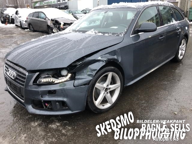 Audi A4 2007-2014 (Type IV) (B8) (B8), Motorkode: CAGC, Girkassekode: LLW