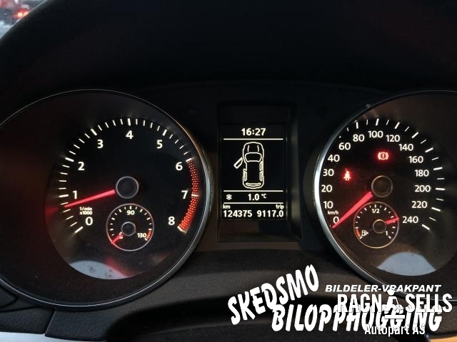 VW Golf VI 2008-2012 , Motorkode: CAXA, Girkassekode: LHY