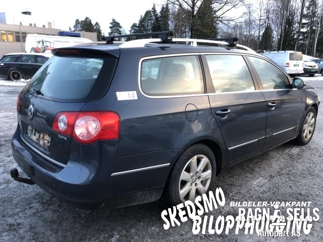 VW Passat 2005-2010 (B6) (B6), Motorkode: BWA, Girkassekode: HRN