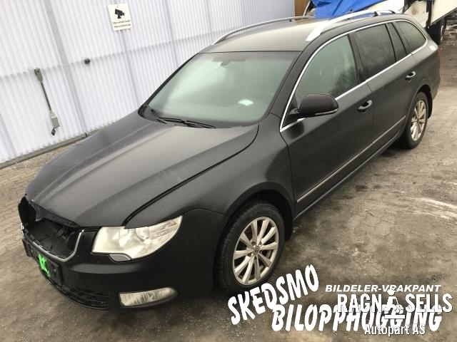 Škoda Superb 2008-2015 (Type II) , Motorkode: CFFB, Girkassekode: PBF