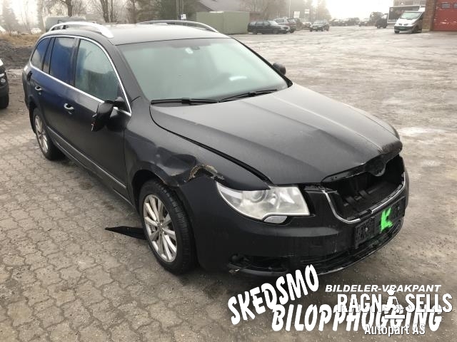 Škoda Superb 2008-2015 (Type II) , Motorkode: CFFB, Girkassekode: PBF
