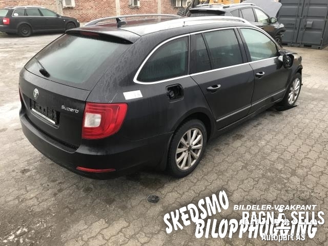 Škoda Superb 2008-2015 (Type II) , Motorkode: CFFB, Girkassekode: PBF